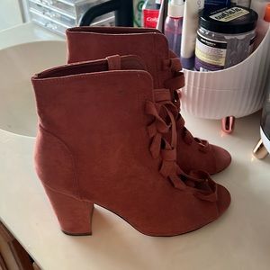 JustFab summer ankle boots
